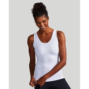 Tommie Copper Women’s Classic White Lower Back‎ Support Tank NWT Sz M